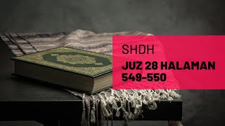 SHDH - Juz 28 Halaman 549-550