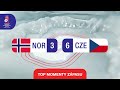 NÓRSKO vs. ČESKO | 3:6 | IIHF Majstrovstvá sveta 2024 - Highlighty zápasu