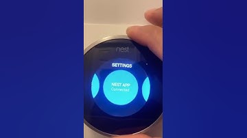 Can not get enter key ?? nest 3rd generation thermostat