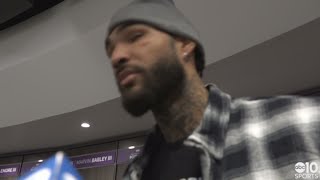 Willie Cauley-Stein on his career-high rebounding night in Kings win over Pelicans