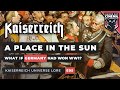 What if germany won ww1 kaiserreich universe documentary e05  a place in the sun