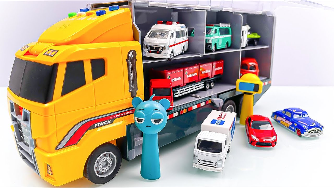 Disney Pixar Car | Fun Toys And the Experience Of 12 Cars In The Tomica Fleet | Fun Cars