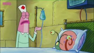 SpongeBob SquarePants - Plankton is forced to swallow a massive pill (IRISH)