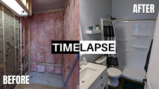 Bathroom Remodel Time-lapse by Household How To 3,557 views 2 years ago 7 minutes, 43 seconds