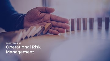 Operational Risk Management Introduction video