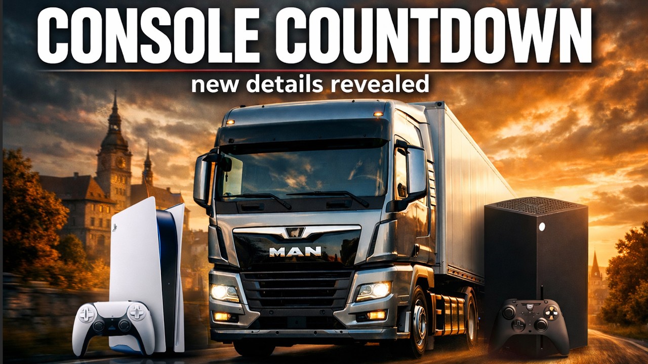 ETS2 and ATS CONSOLE COUNTDOWN Release - New details and More