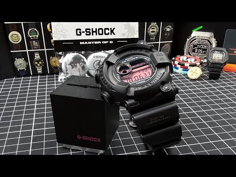 G-Shock Frogman DW-8200BK-1JF aka “Black Knight” aka “Real Black
