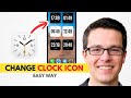 How To Change Clock Icon On iPhone Home Screen