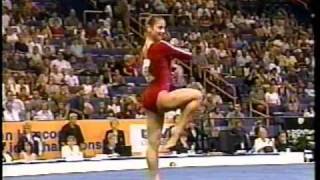 Dominique Moceanu - 2000 US Nationals Prelims - Floor Exercise