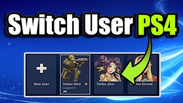 How to SWITCH USER on PS4 (2 Easy Methods)