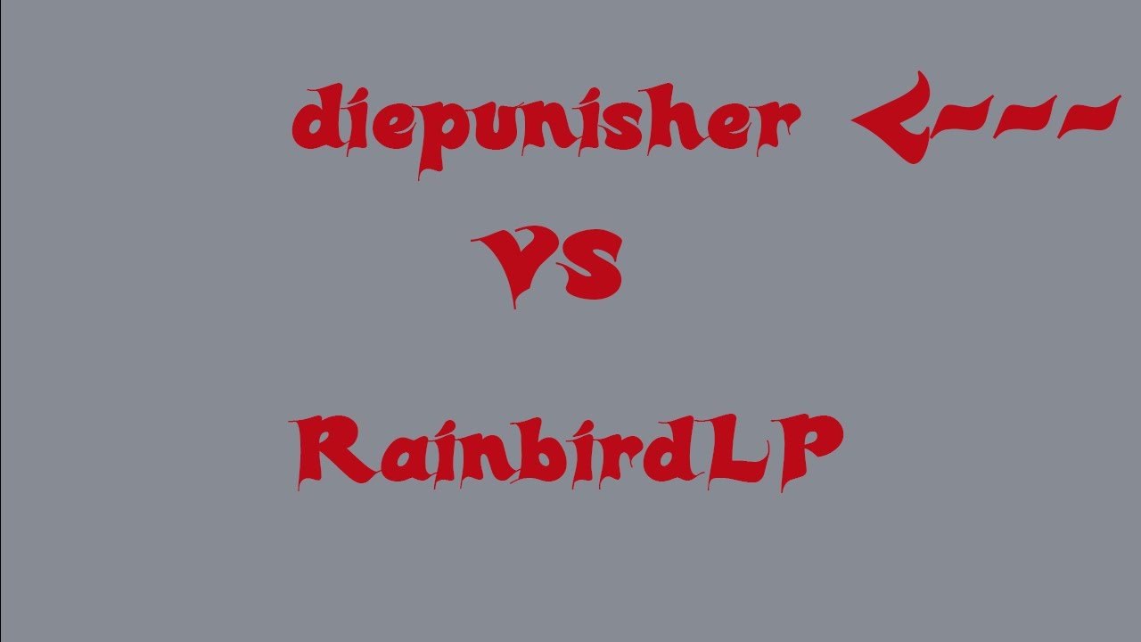 Kritik-Battle #1 - diepunischer vs RainbirdLP