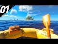 STRANDED AT SEA | Stranded Deep #1