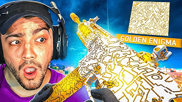 I UNLOCKED the GOLDEN ENIGMA CAMO in MW3, but there