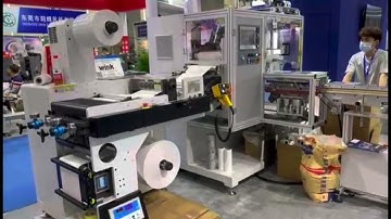 Rocket-330 Non stop Automatic Turret Rewinder With Labeling System