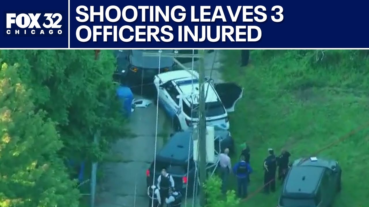 Chicago police-involved shooting leaves 4 hospitalized, including 3 officers