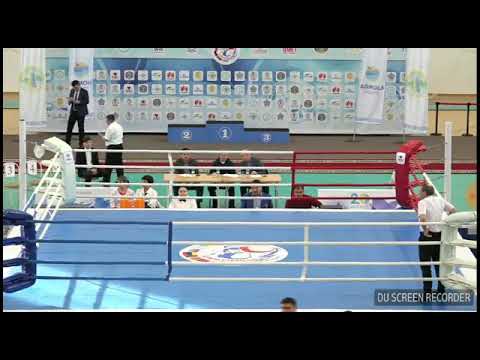 Milana Safronova(blue)Kazakhstan-Ornella Heteeva(red)Russia