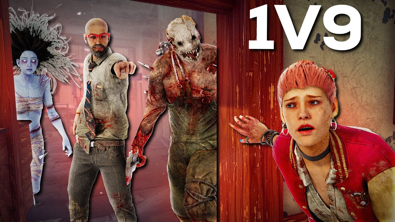 Я превратил режим 2 на 8 в Dead by Daylight в режим 1 на 9!