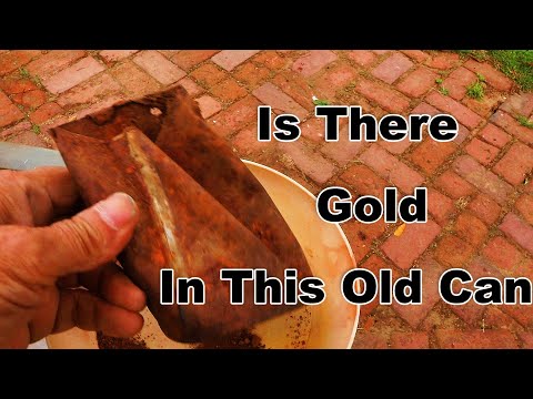 Is there gold in this 1850's can I found.