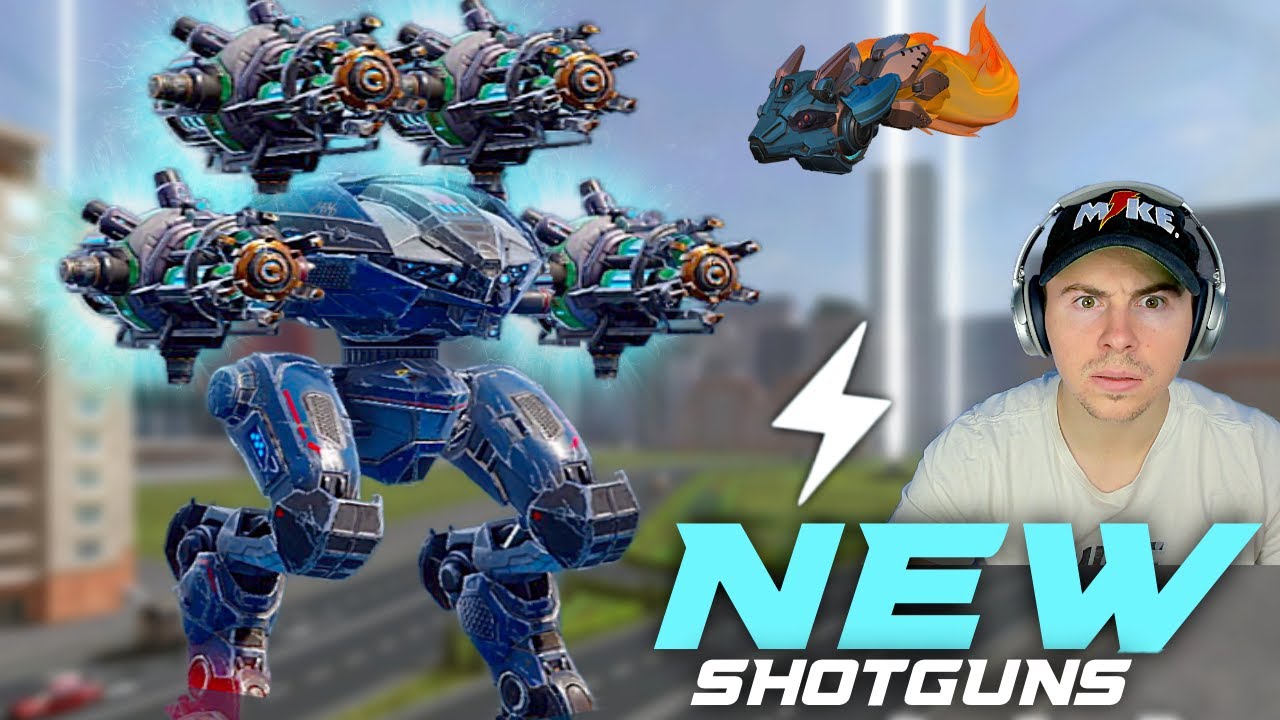 3 NEW Energy Shotgun Weapons… MASSIVE Rust Damage - 'Mogwan' Gameplay | War Robots