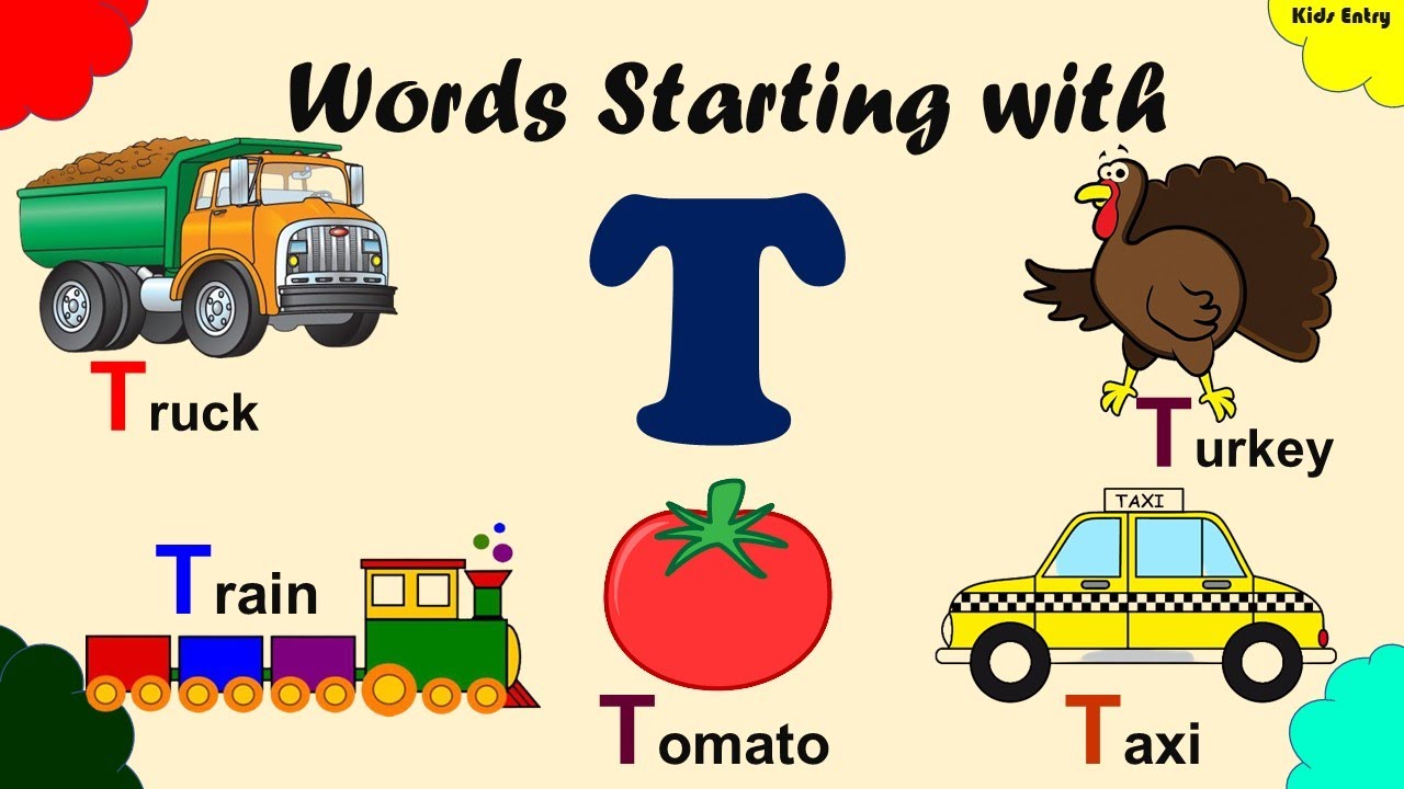 speech words starting with t