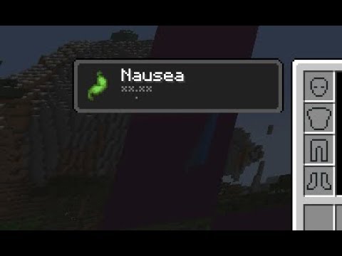 Beating Minecraft With Permanent Nausea Effect Full Stream Youtube
