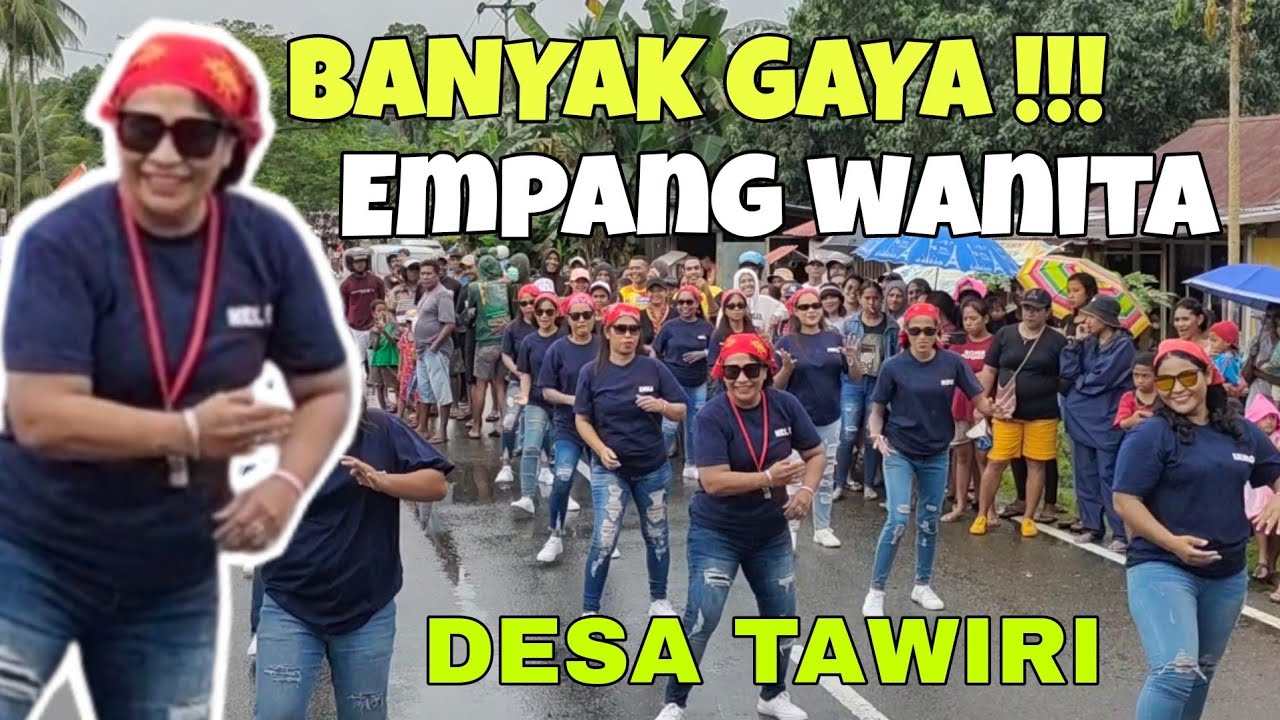 Heboh!!! baris Empang banyak gaya#KotaAmbon