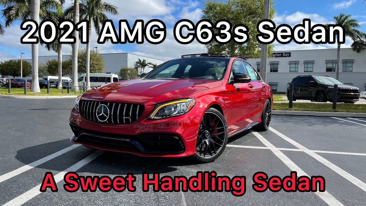 21 Amg C63s Sedan The End Of The V8 Youtube