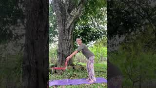 #Perro Bocabajo #Accesible con Silla: Accessible #downwarddog  with #chair #yoga #yoga con silla