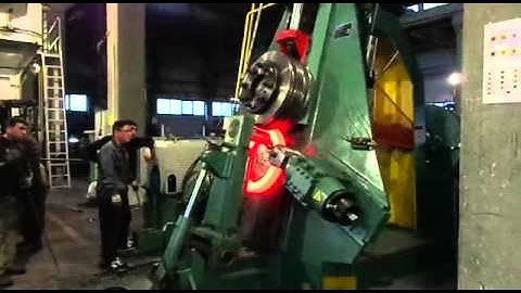How its made ring forgings via vertical ring rolling machine in Turkey?
