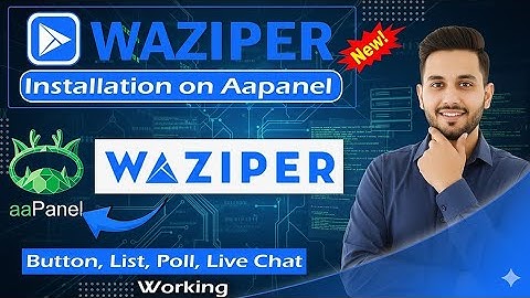 How to Install Waziper on aaPanel Step by Step (2025) | Waziper WhatsApp Marketing Setup