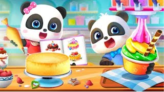 Making Food in Baby Panda World