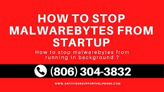 How to stop Malwarebytes From Startup ⚠️ How to Stop malwarebytes from running in background ✅