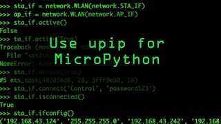 Use Upip to Load MicroPython Libraries Over Wi-Fi to a Microcontroller [Tutorial]