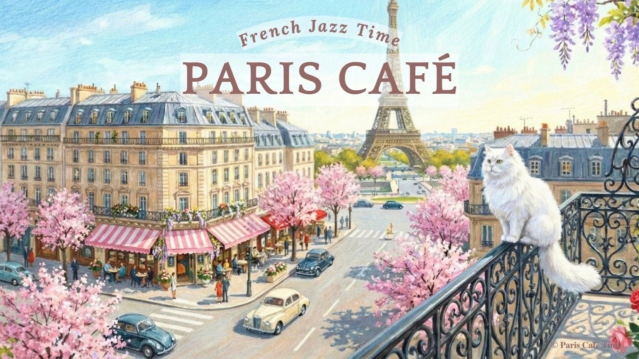 𝐏𝐀𝐑𝐈𝐒 𝐂𝐀𝐅𝐄́ 💐 French Instrumental Music — Coffee Playlist | Spring Café in Paris Vol.4