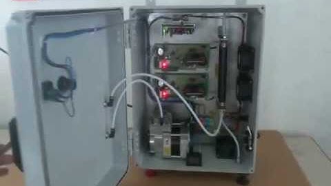 A Series Ozone Generator in Operation