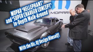 MOPAR&#39;s new &quot;HELLEPHANT&quot; - 1000hp crate Hemi and concept Super Charger
