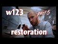Restoration W123. Часть 5.