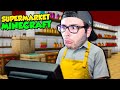 HO COSTRUITO SUPERMARKET SIMULATOR SU MINECRAFT