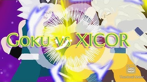 Goku ssj5 vs xicor - Who will be the winner?