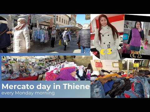 Ganito ang mercato(market) every Monday samin | Thiene, ITALY |  THIELLAvlogs💖