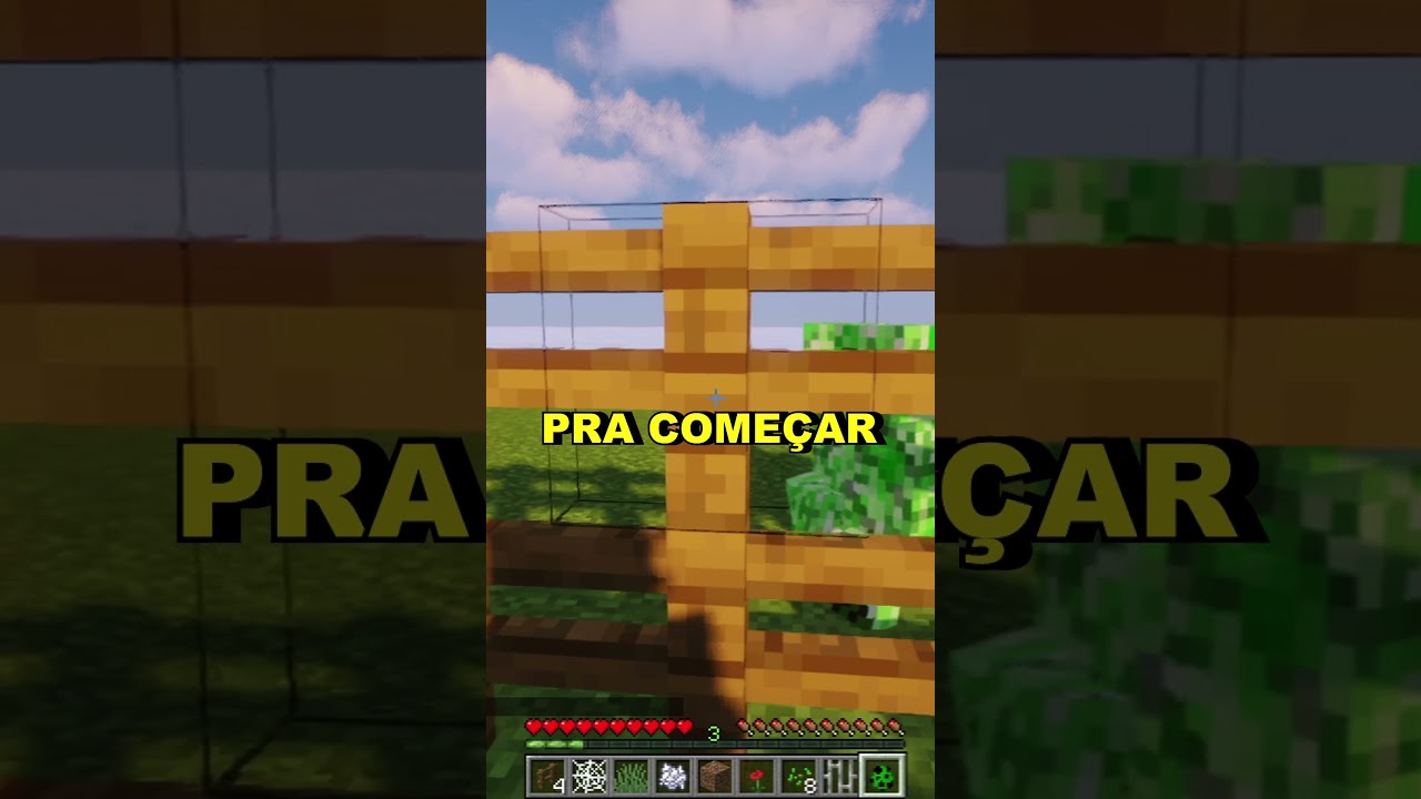 A cerca impede o creeper de te ver?