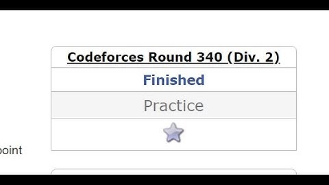 A. Elephant Codeforces Round 340 (Div. 2)