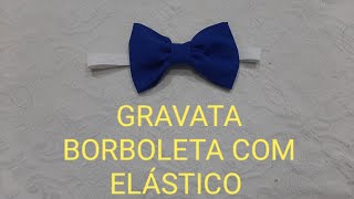 Gravata Borboleta Com Elástico