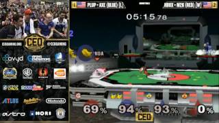Mew2King attacks Axe IRL at CEO 2016 - Smash Melee