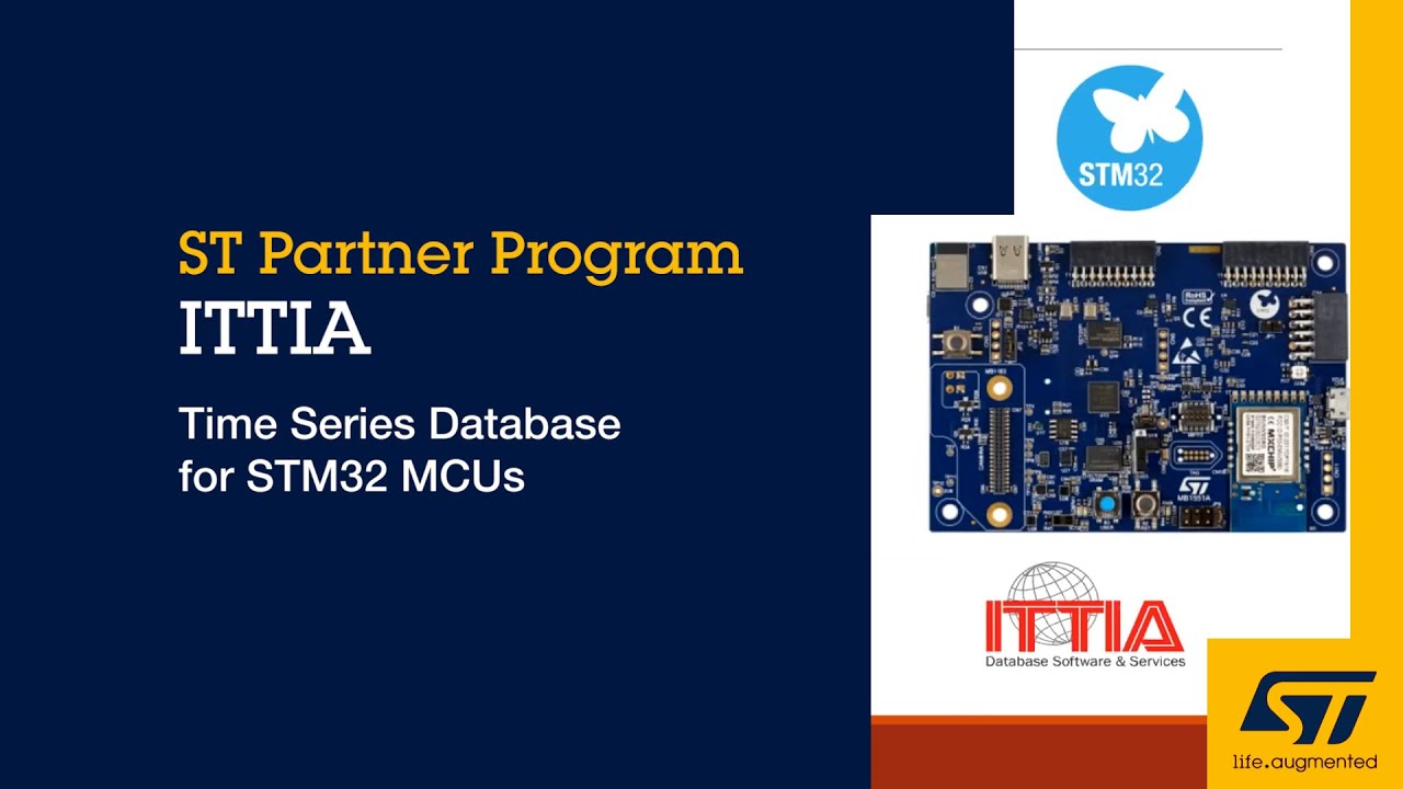 Real-time database management for STM32 MCUs 