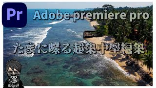 【アドビ】 無睡眠編集中 監視生放送 Adobe Premiere Pro