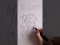 Heart Drawing #exam #heart #dil #drawing #heartdrawing #viralvideo #shortvideos