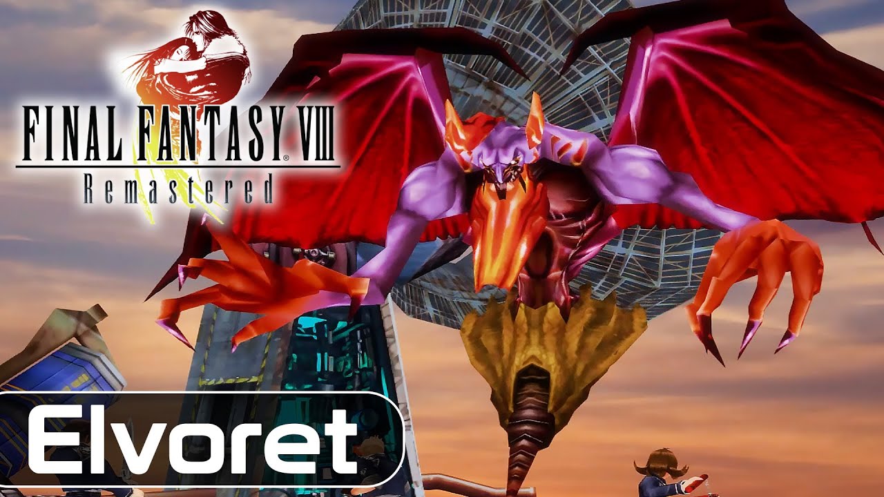 Final Fantasy VIII: Remastered - Elvoret Boss Fight | [PC]