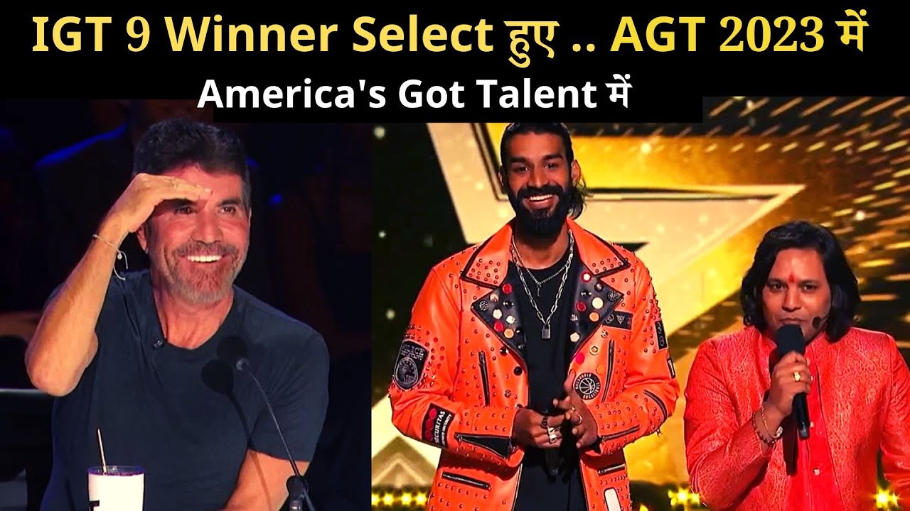America's Got Talent 2023 IGT 9 Winner Divyansh and Manuraj Selected