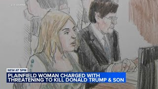 Woman charged with threatening to kill former President Donald Trump, son Barron